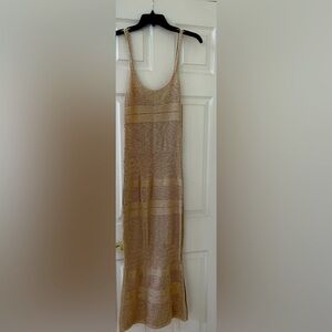 Knit Beige Sweater dress